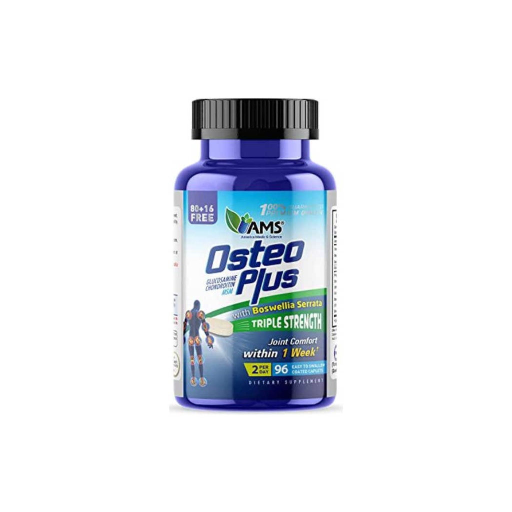 AMS, Osteo Plus, 96 Caplets