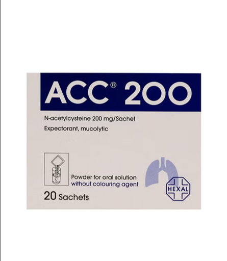 Acc 200 mg Sachets